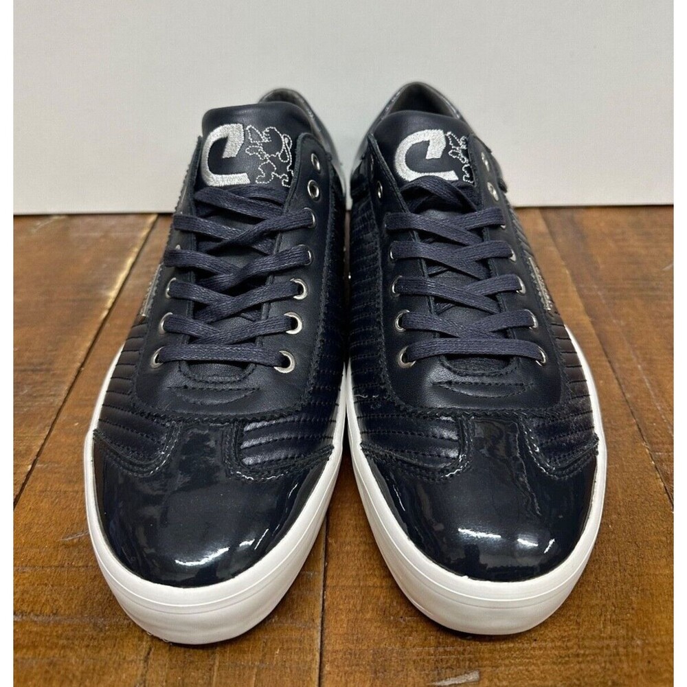 CRUYFF Recopa Santi men size 41 US 8 navy leather lace up casual shoes